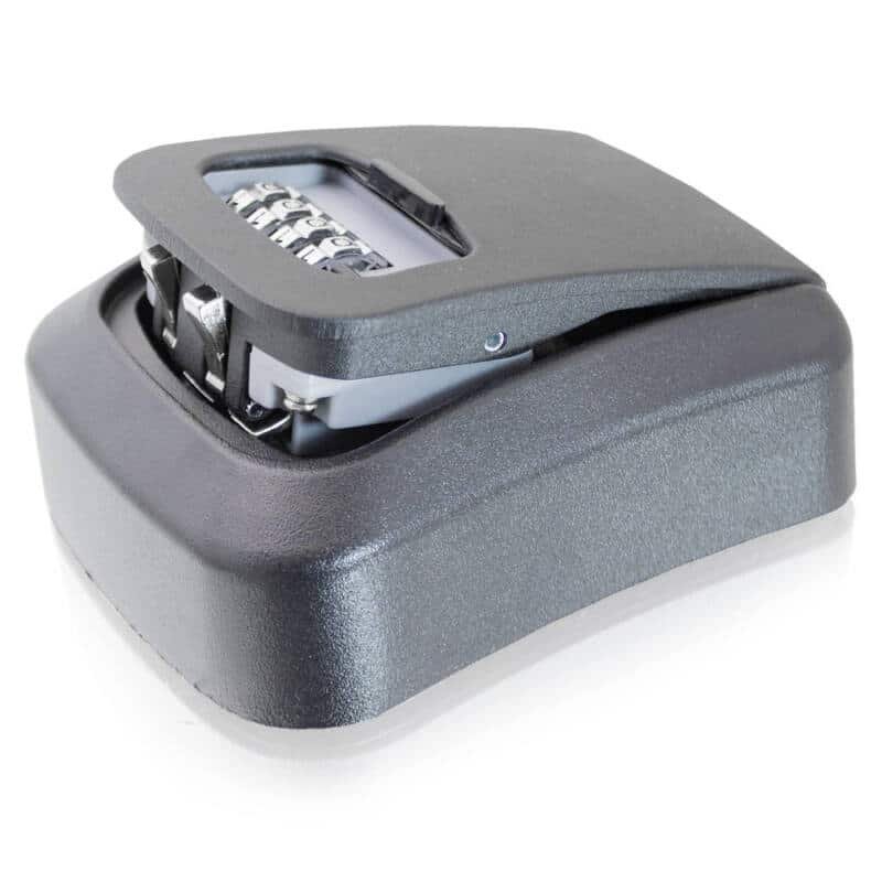 Kaste ar slēdzeni, antracīta krāsā