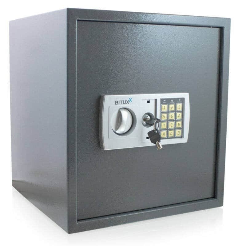 Elektroniskais seifs, grafīta krāsa