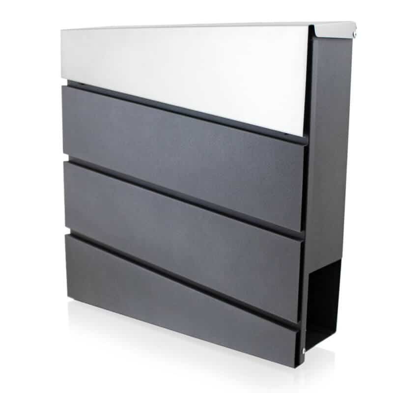 Moderna pastkastīte, grafīta krāsā