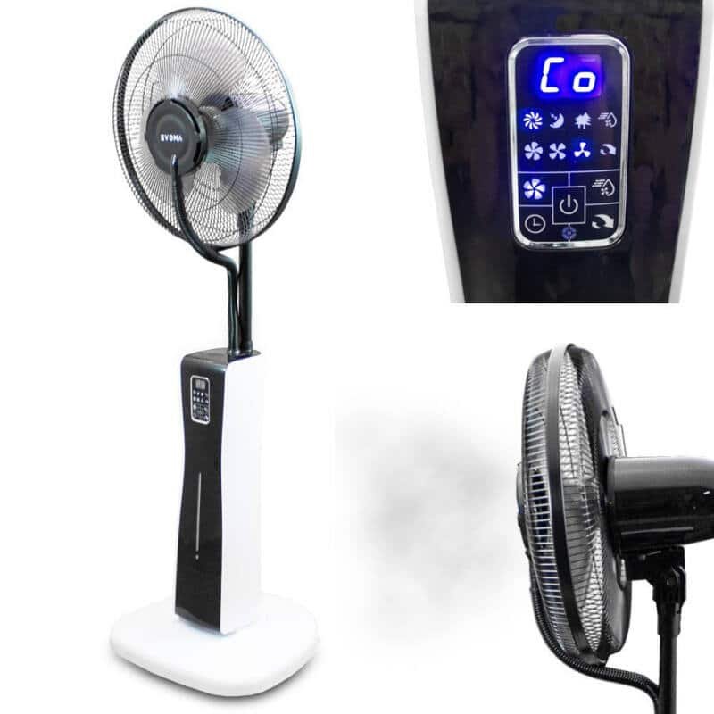 LED ventilators Bituxx ar gaisa mitrinātāju, 75W