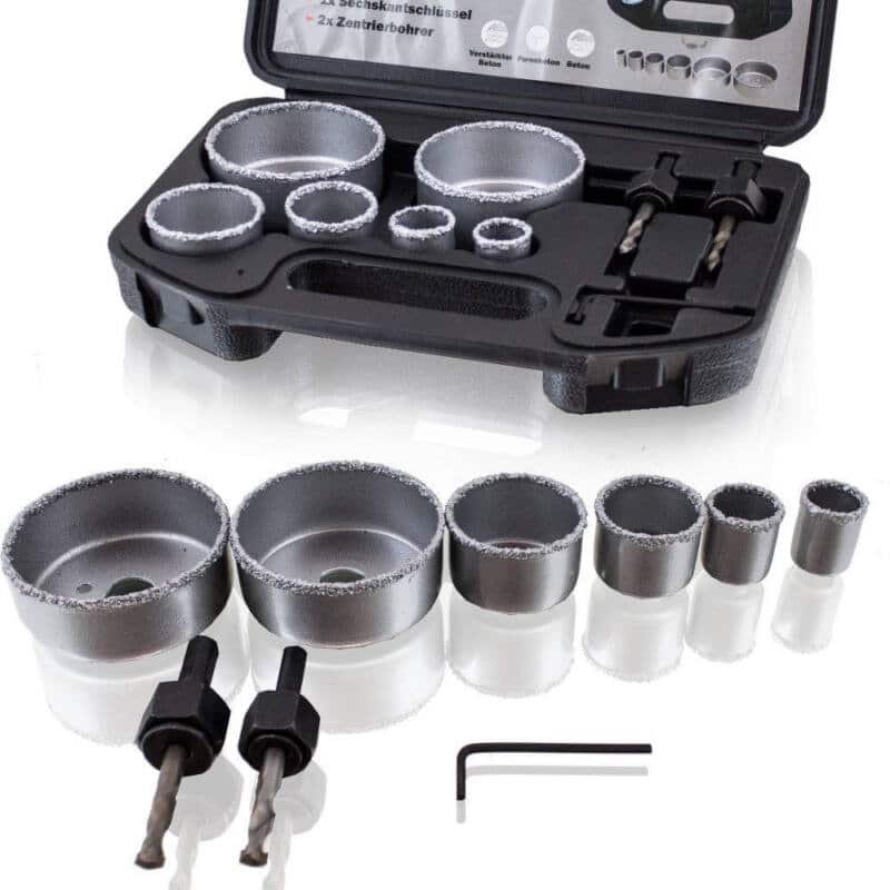 Urbju komplekts betonam un flīzēm, 8 gab.