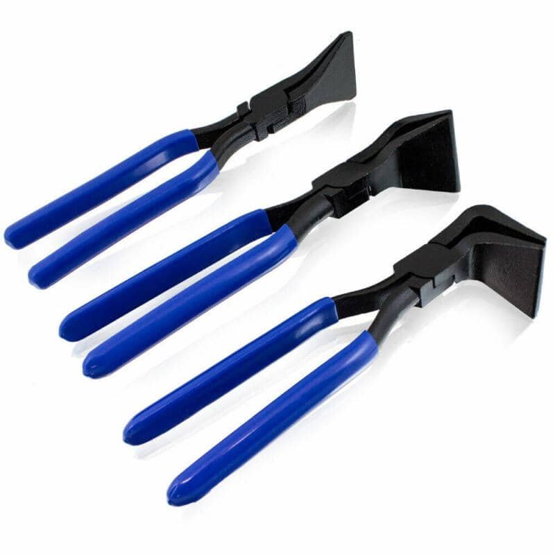 Jumta knaibles komplekts, 3gab, 0°, 45°, 90°