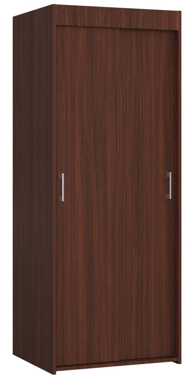 Skapis NORE 2D, tumši brūns